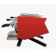 SAB Vera Siebträgermaschine, 2 Gruppen Seitenteile Rot Plexiglas