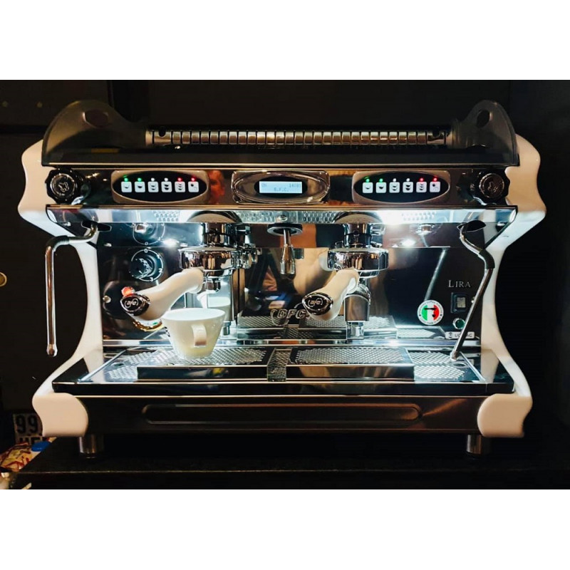 Doppel Manometer Fiorenzato Siebträger Espresso Maschine 