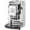 Kaffeepadmaschine Faber Slot Pro Total Edelstahl-Kaffeemaschine für Pads, 44 mm